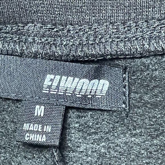 Elwood Women's Floral Glitter Joggers Black Lounge Elastic Waist Drawstring Sz M - Picture 8 of 11